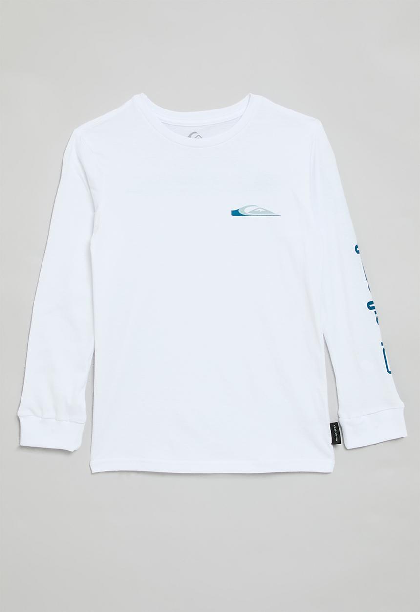 Quiksilver - Warp drive ls boys - white