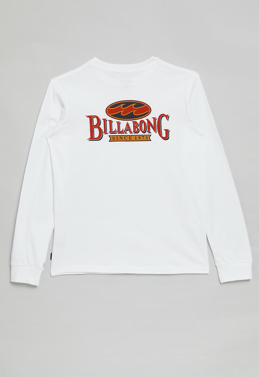 Billabong  - Double spread ls l/s t-shirt - white
