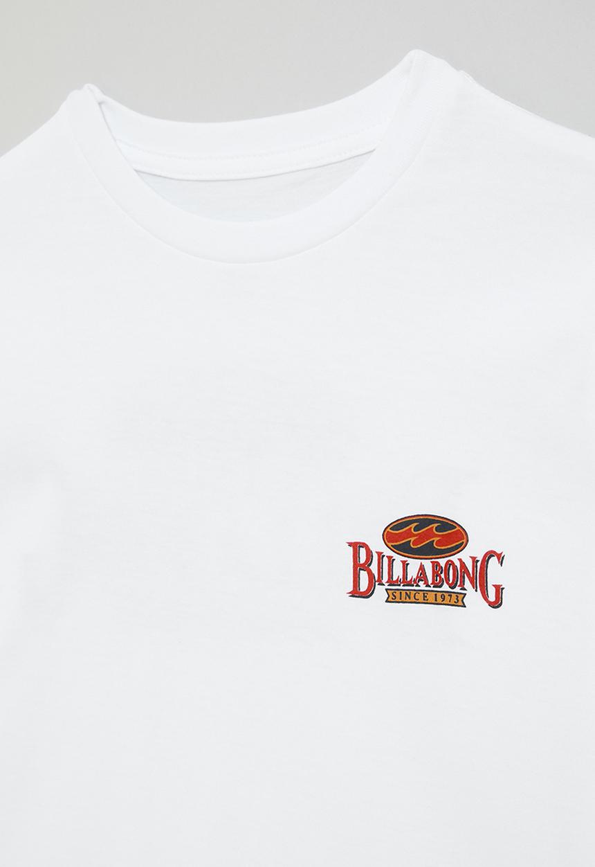 Billabong  - Double spread ls l/s t-shirt - white