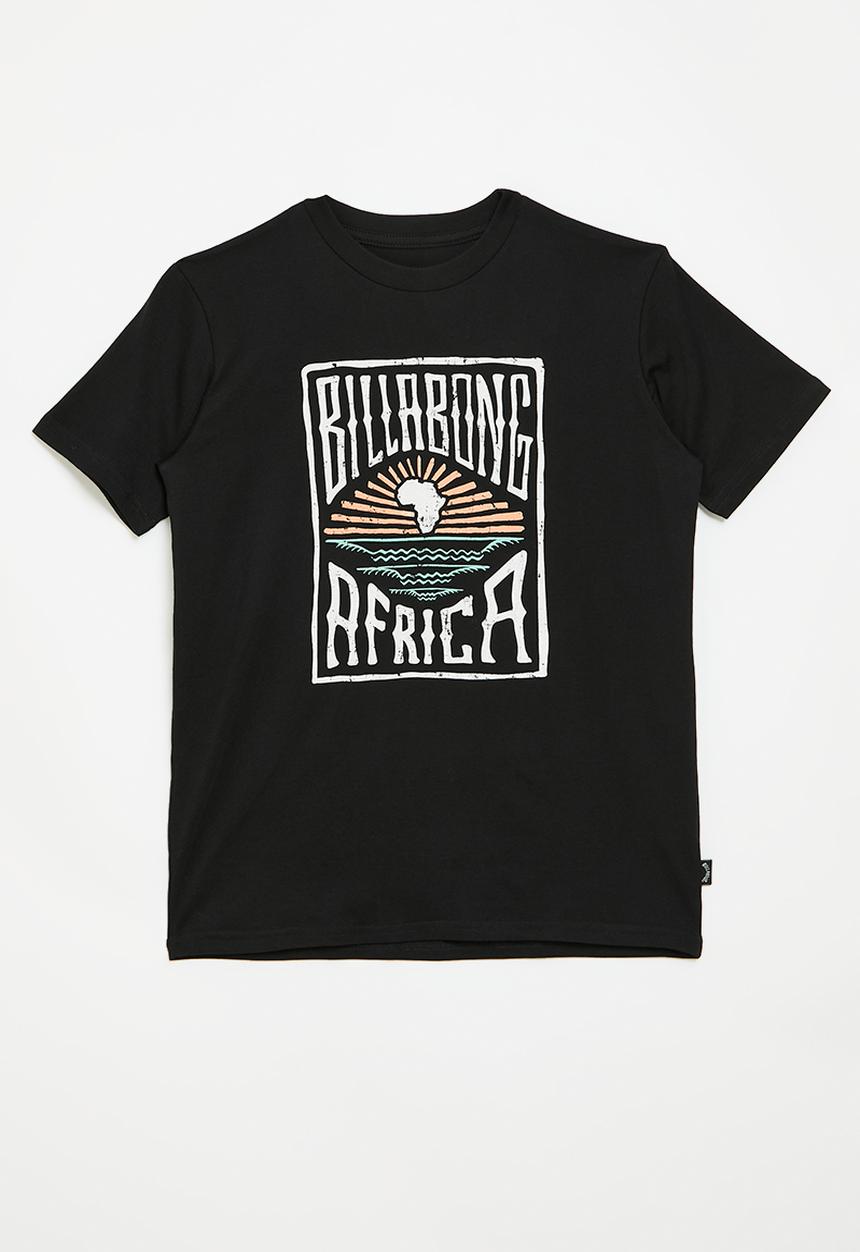 Billabong  - African sun ss s/s t-shirt - destination - black
