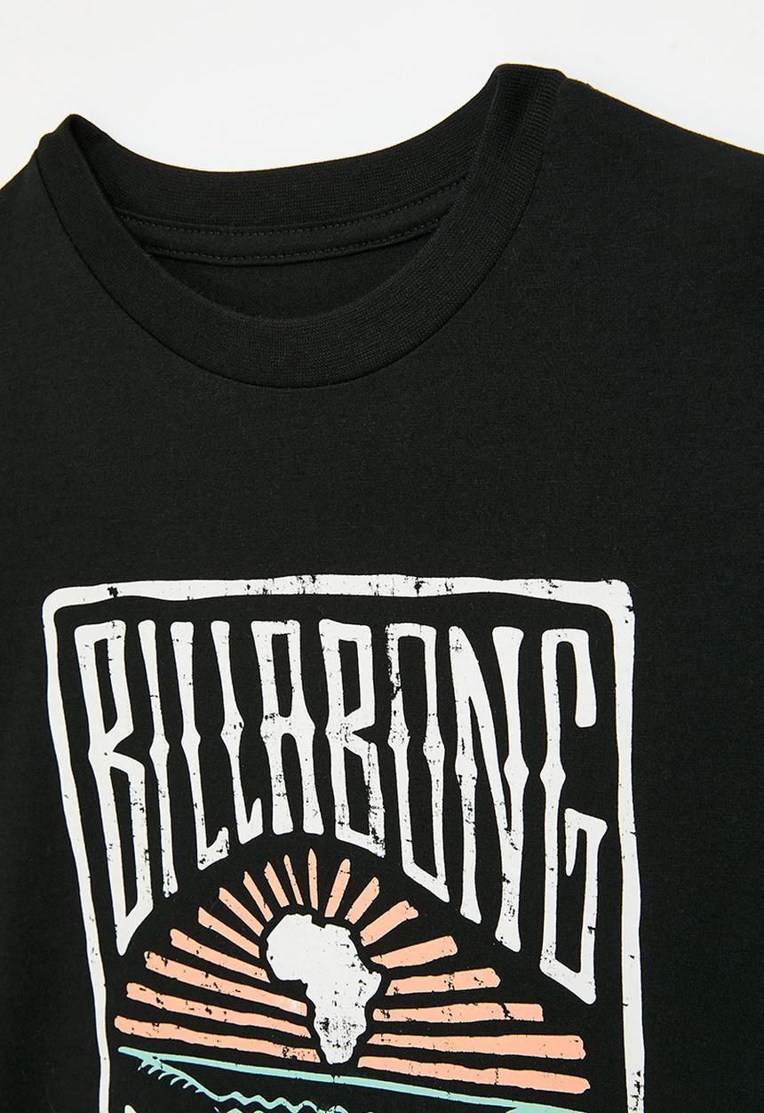 Billabong  - African sun ss s/s t-shirt - destination - black