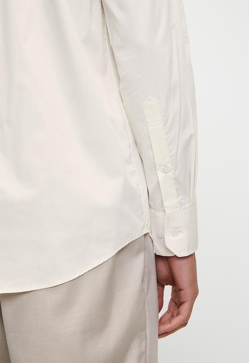 POLO - Mens Ls Pocket Work Shirt - White