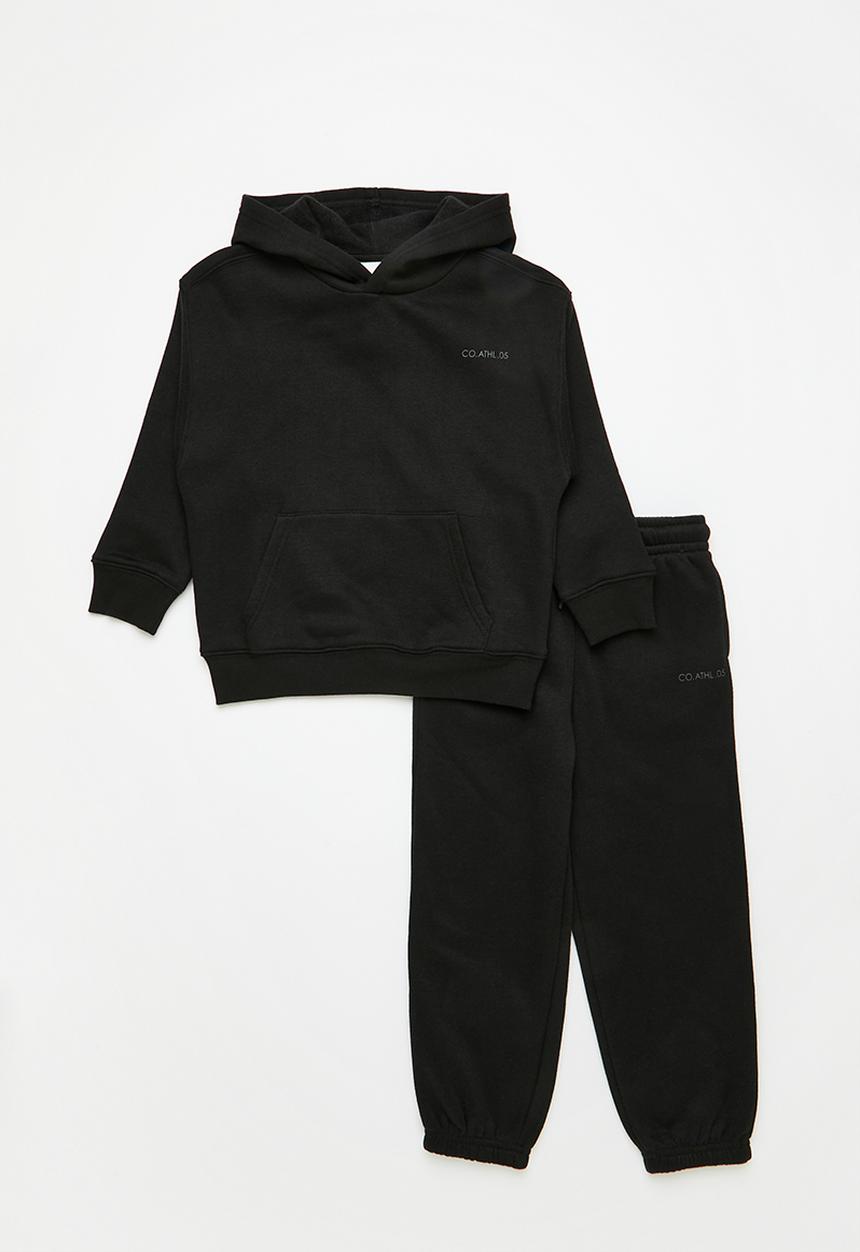 Cotton On - Sammy hoodie & sammy trackpant pack - black