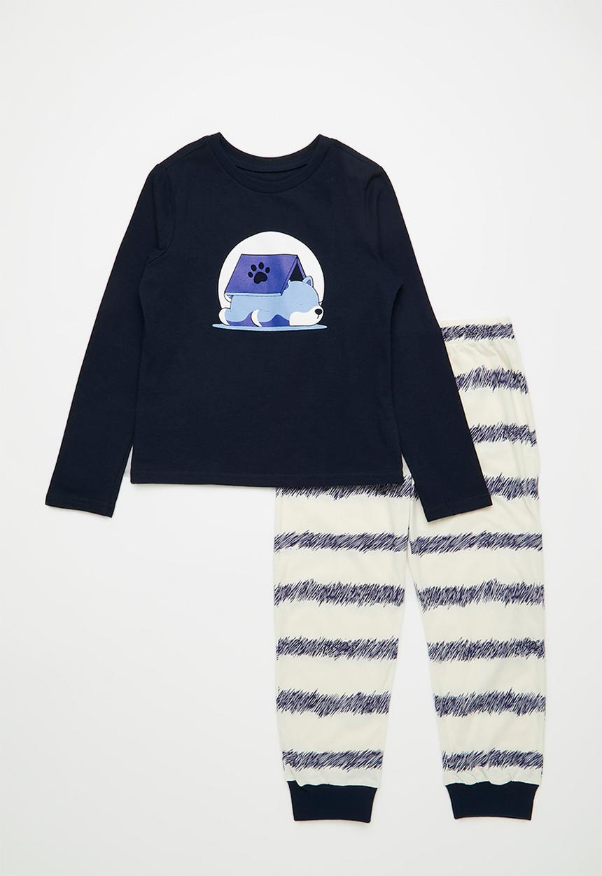 Pop Candy - Pj set - navy/check