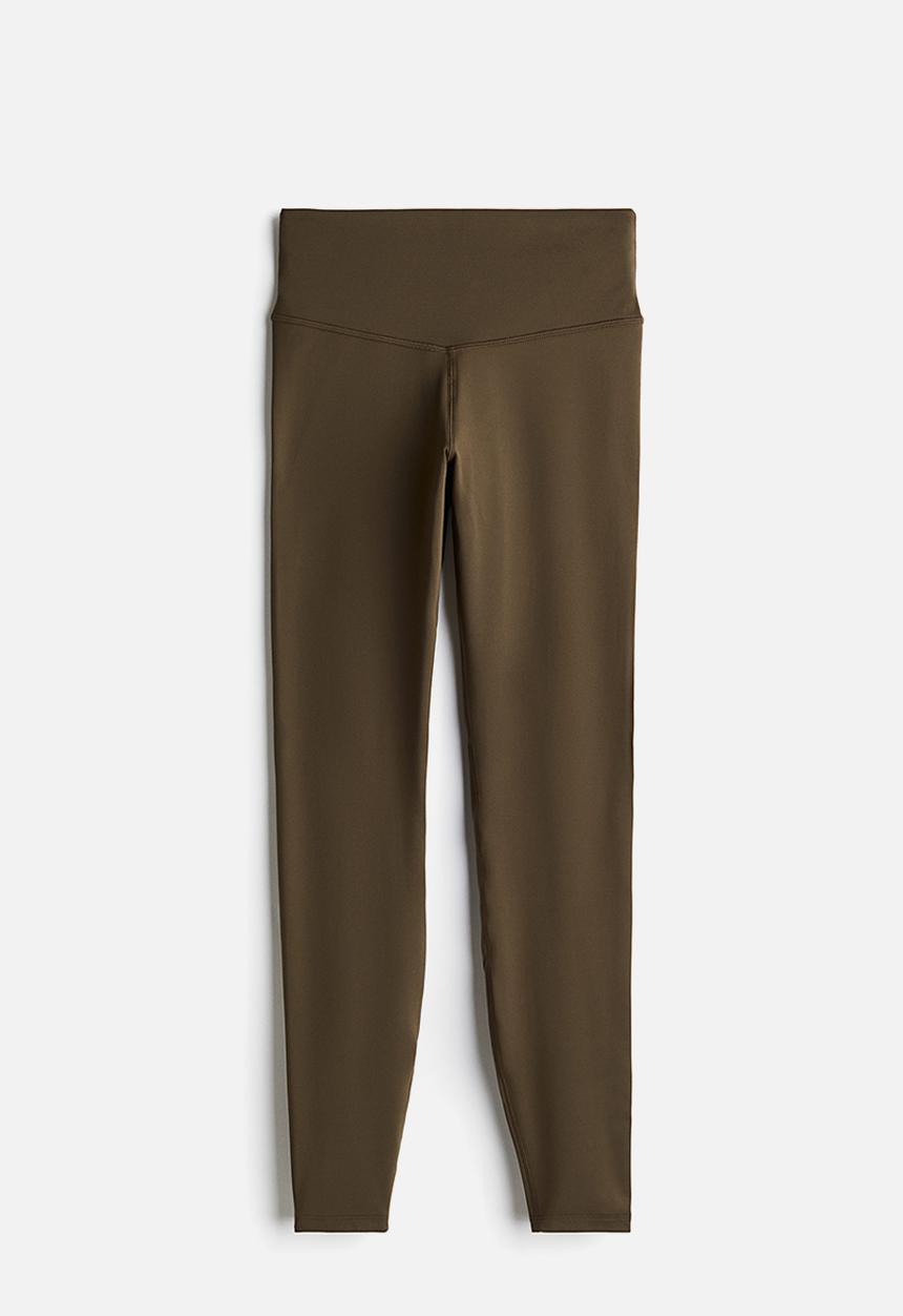 H&M - Yoga leggings in softmove™ - khaki green