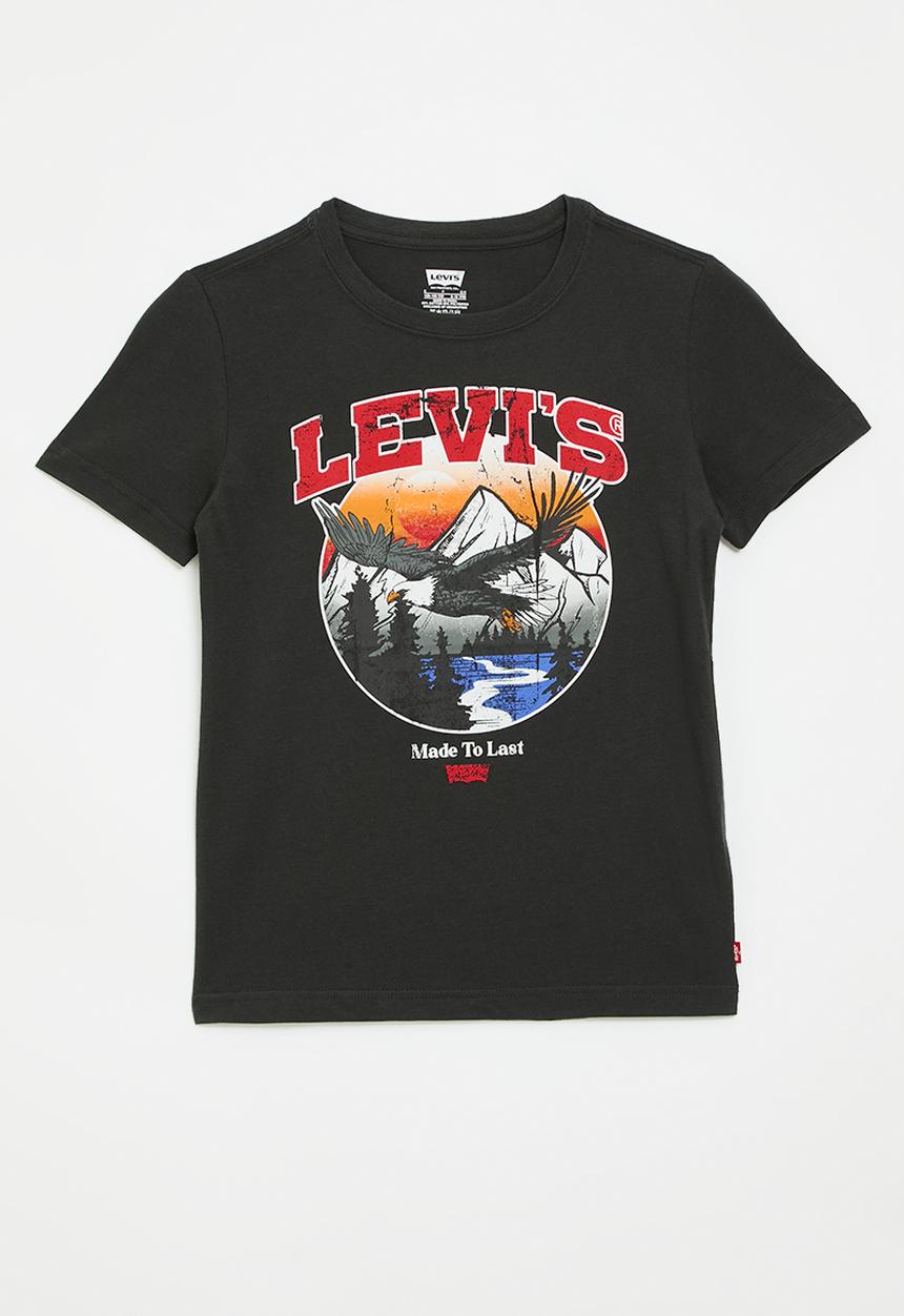 Levi’s® - Lvb soar like an eagle tee - pirate black