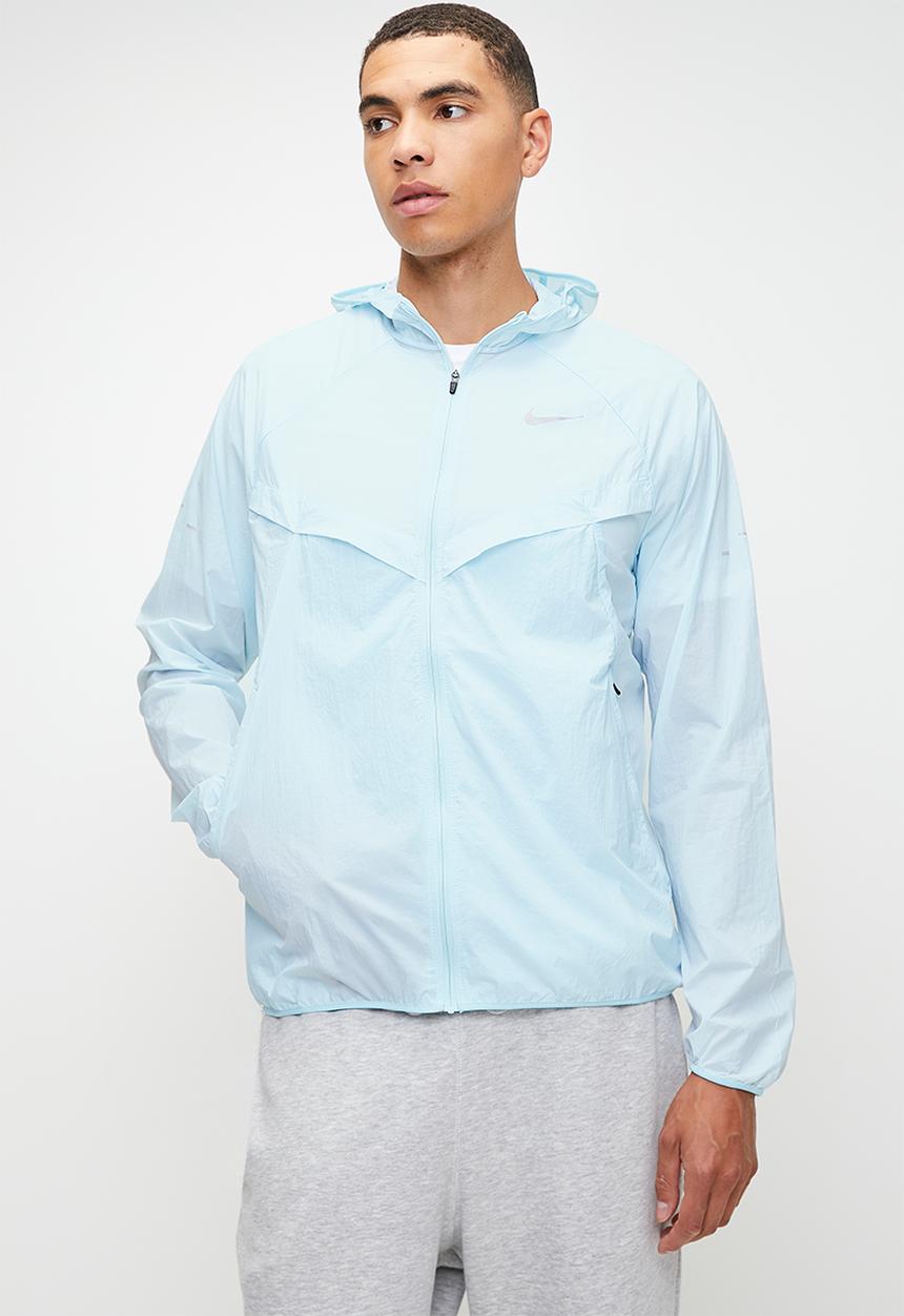 M Nk Df Uv Stride Jacket - Glacier Blue