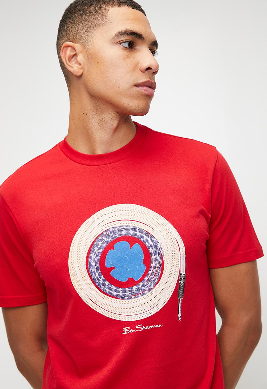 Ben Sherman - Guitar Lead - Red