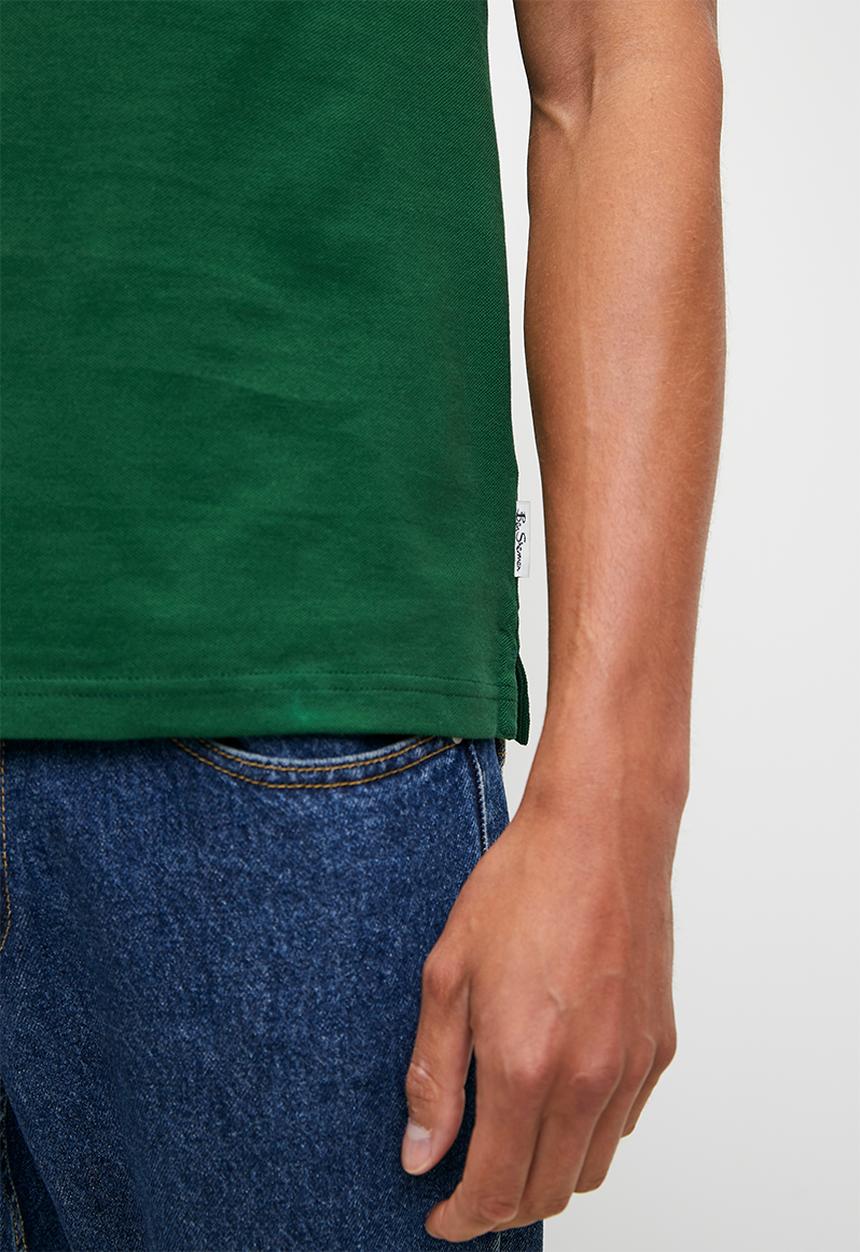 Ben Sherman - Ben Polo Short Sleeve - Forest Green
