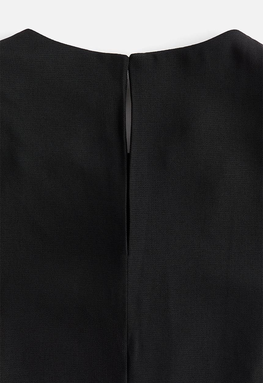 H&M - Shoulder-pad dress - black