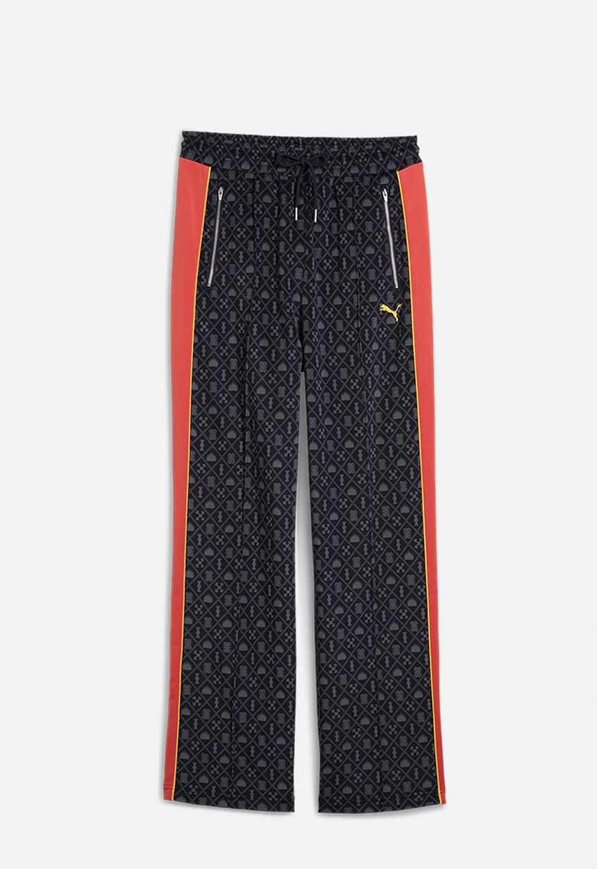 PUMA - Road To Unity Aop Straight Track Pants Dk Op - New Navy-Aop
