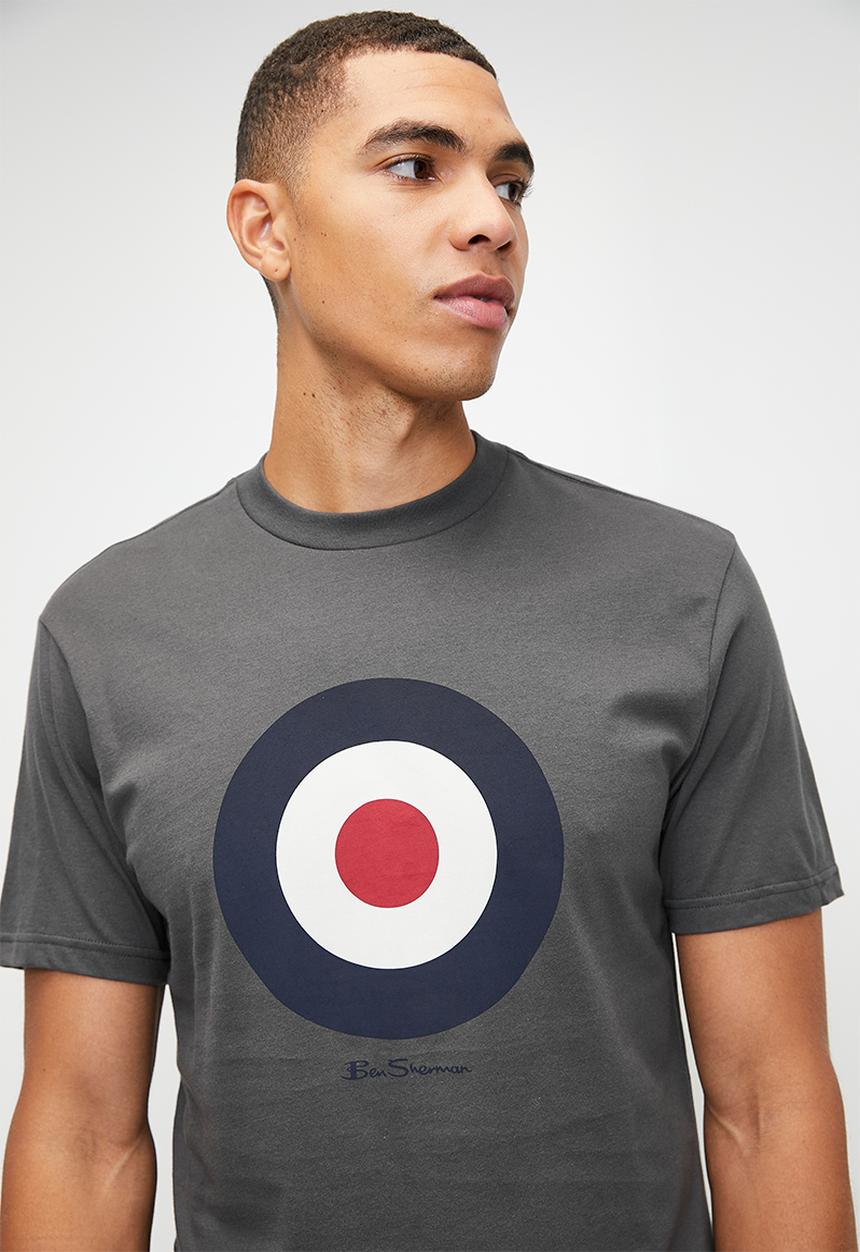 Ben Sherman - Target Tee-Shirt - Charcoal