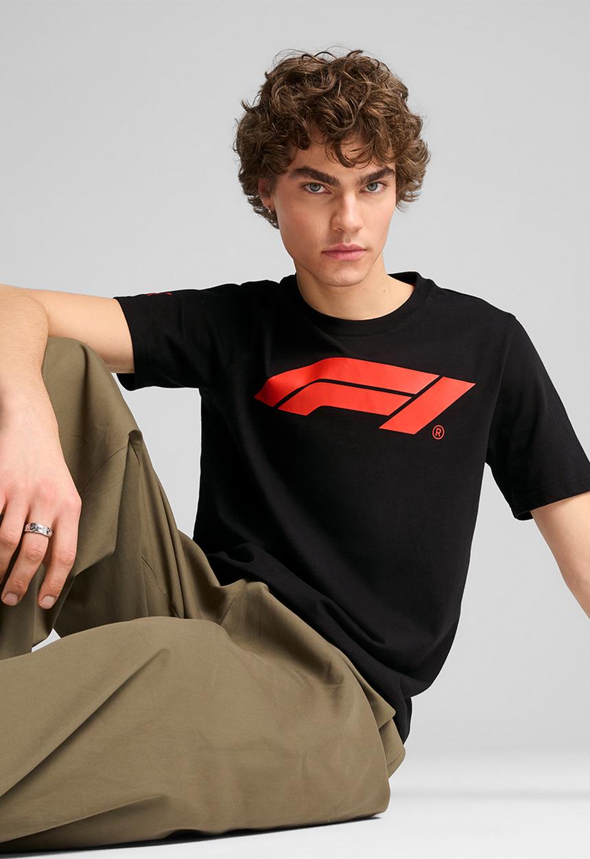 PUMA - F1 ESS Logo Tee - PUMA Black