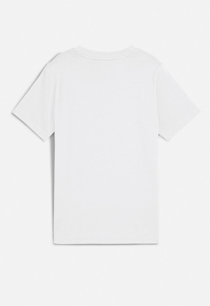 PUMA - Ess 2 color no.1 logotee - white