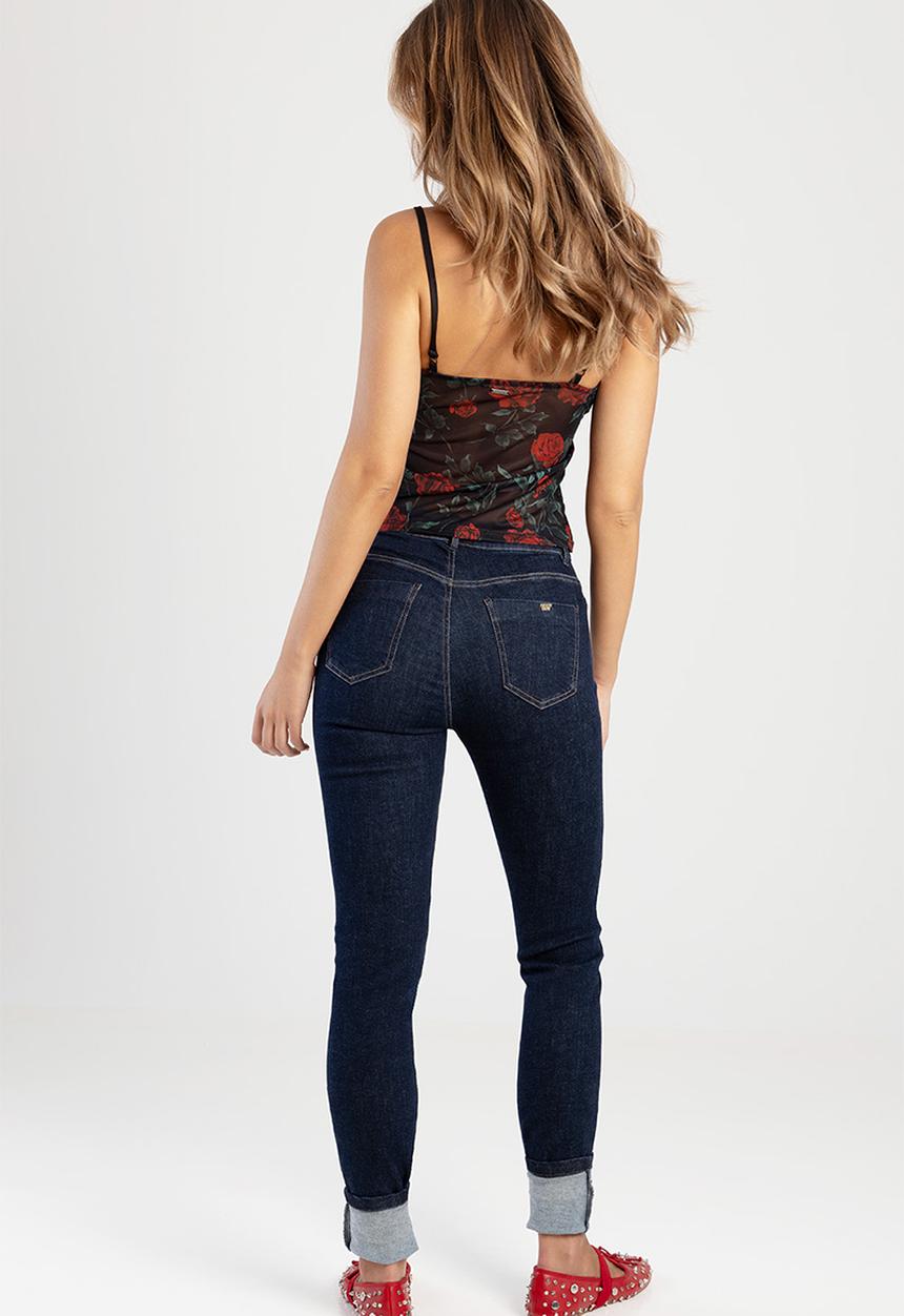 SISSY BOY - FRANKIE: Mid Waist Basic Skinny  - Desize