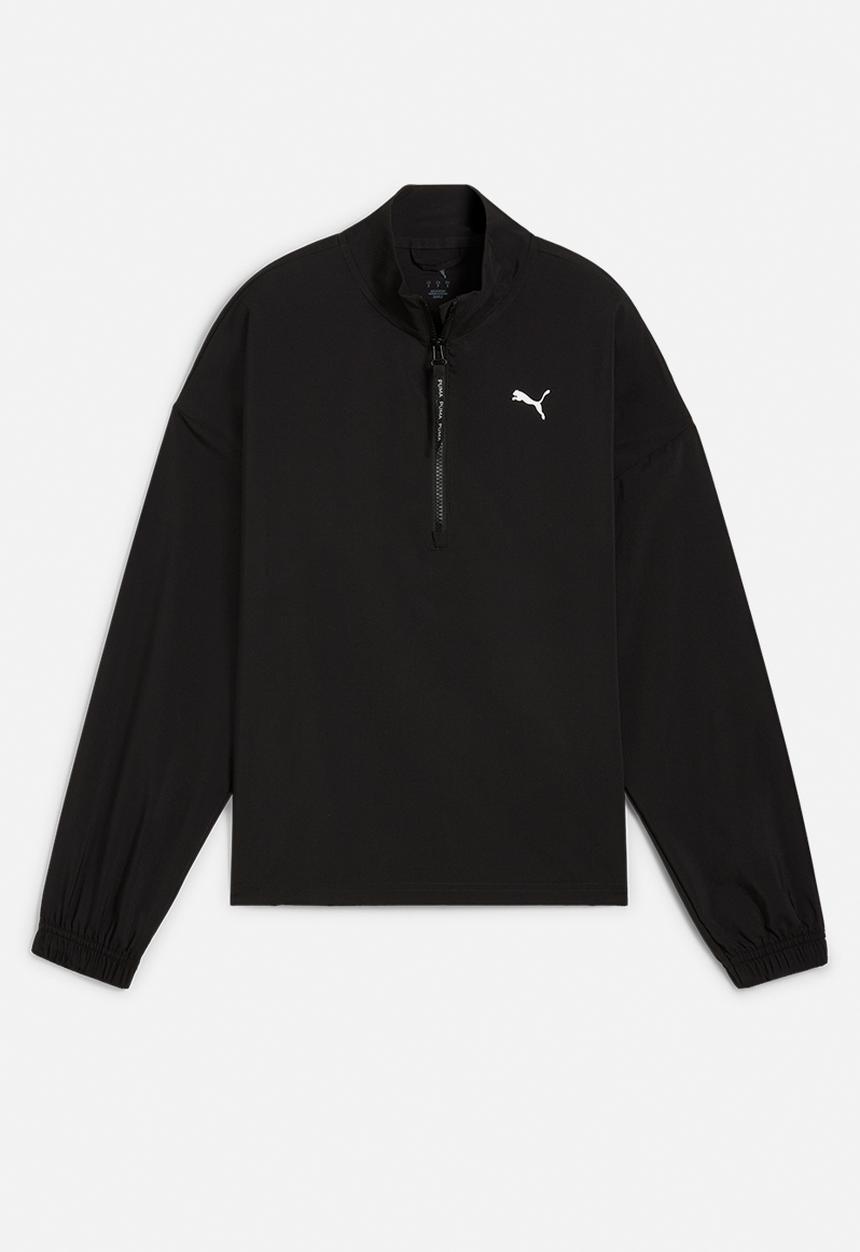 PUMA - Plus w puma strongwoven jacket - puma black