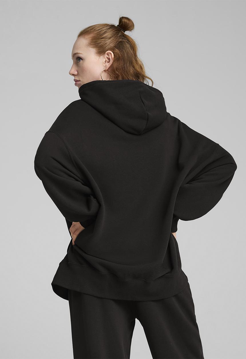 PUMA - Wardrobe Ess Over-Oversized Hoodie Tr - Puma Black