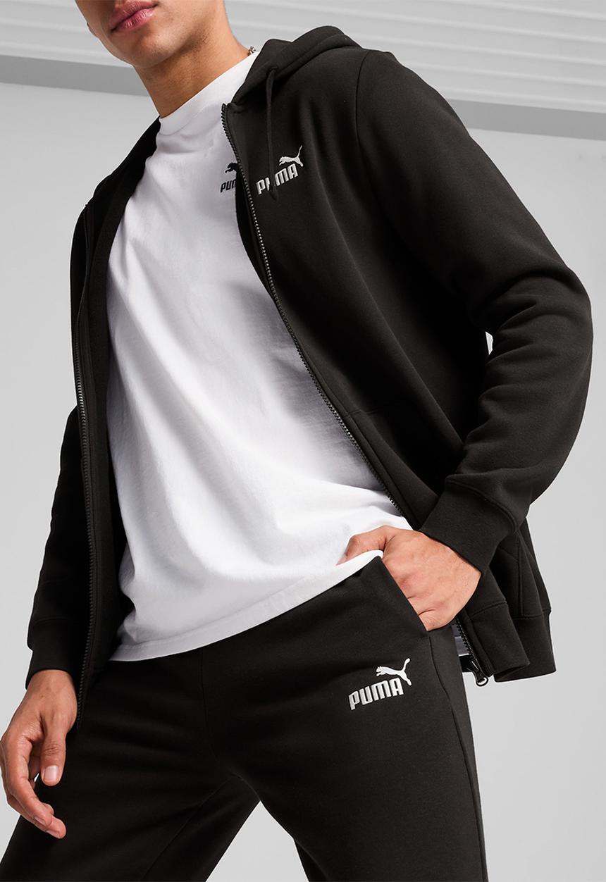 PUMA - Ess no. 1 logo slim sweatpants tr cl m p - black