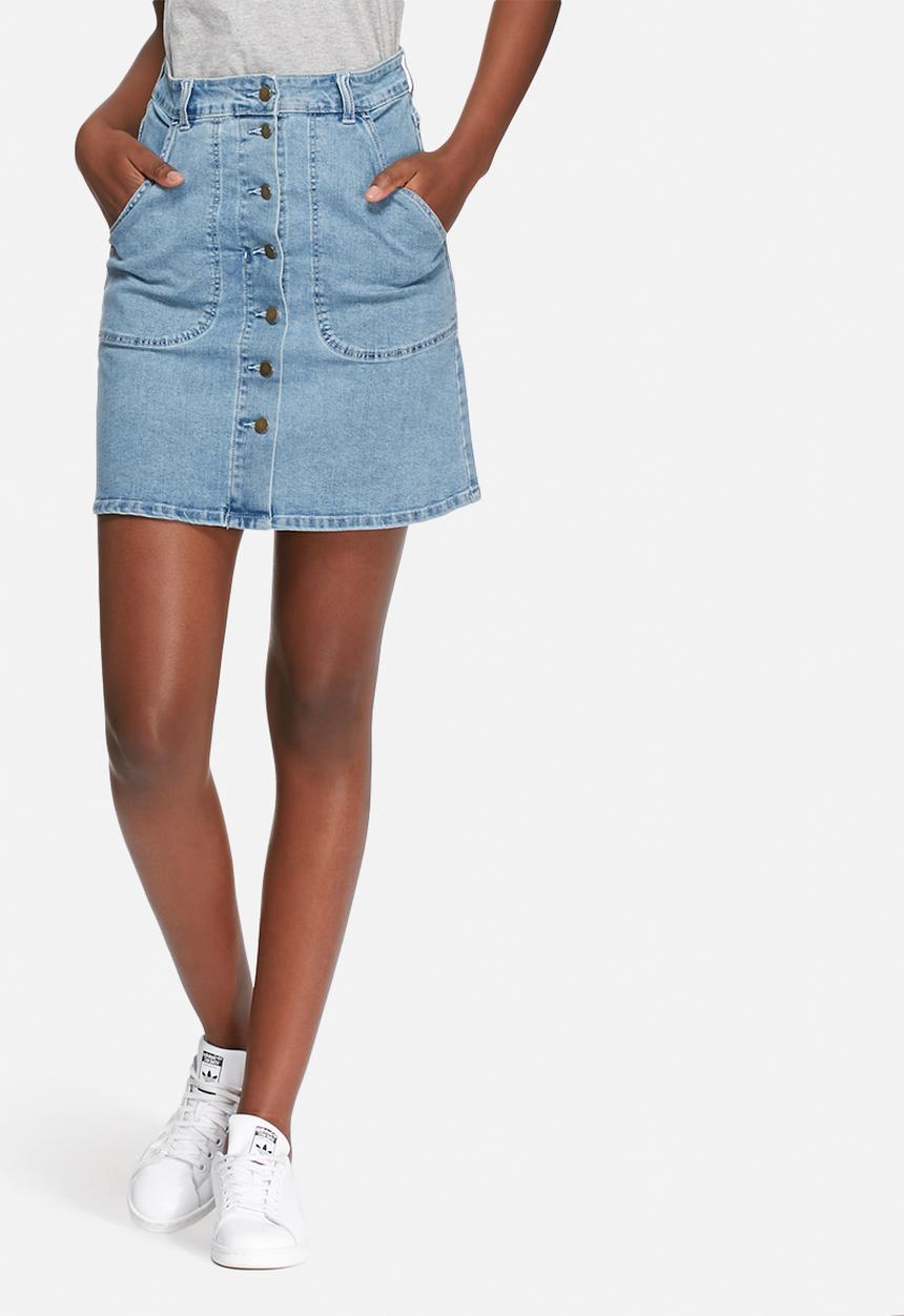 VILA - Lagos denim skirt