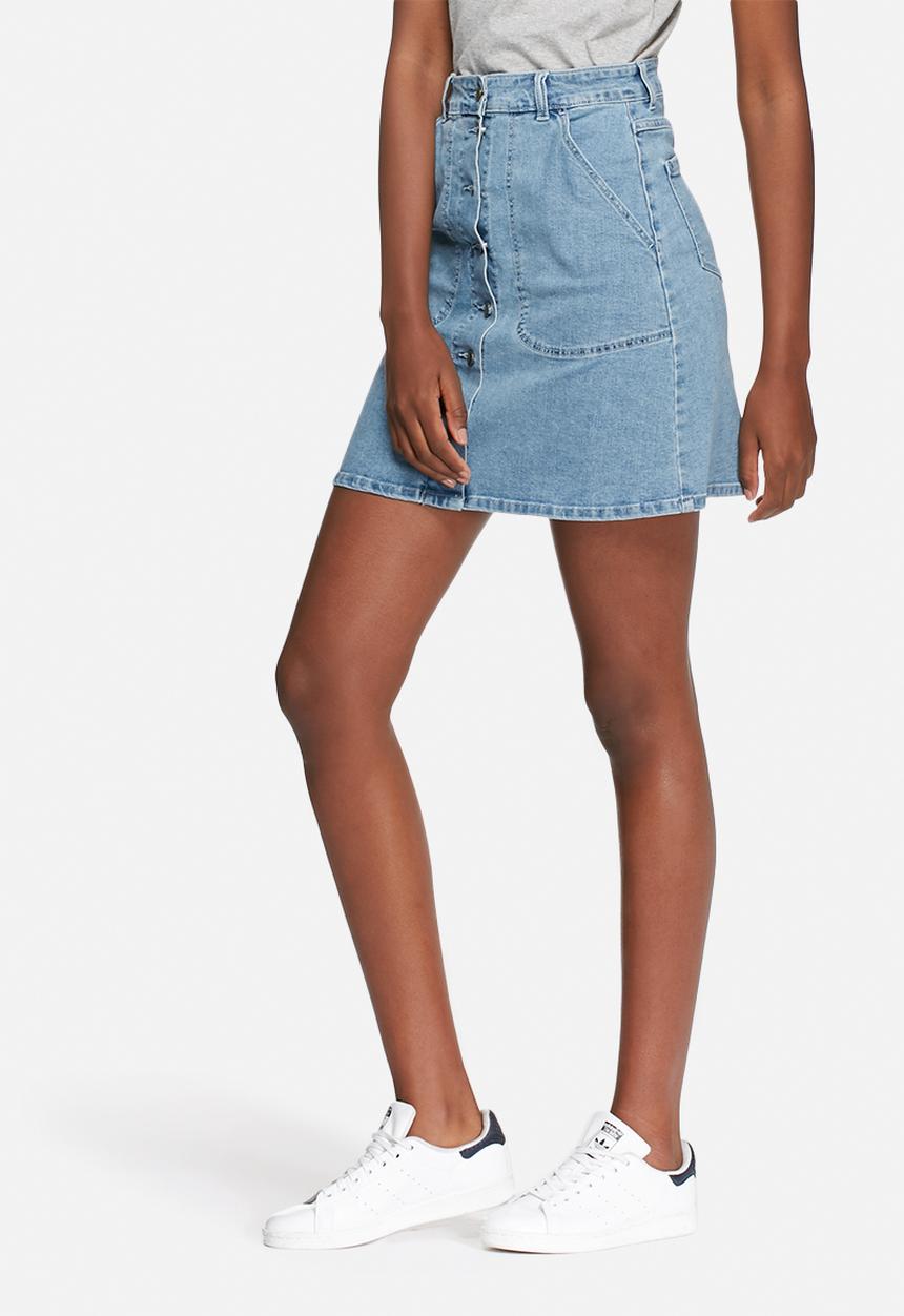 VILA - Lagos denim skirt