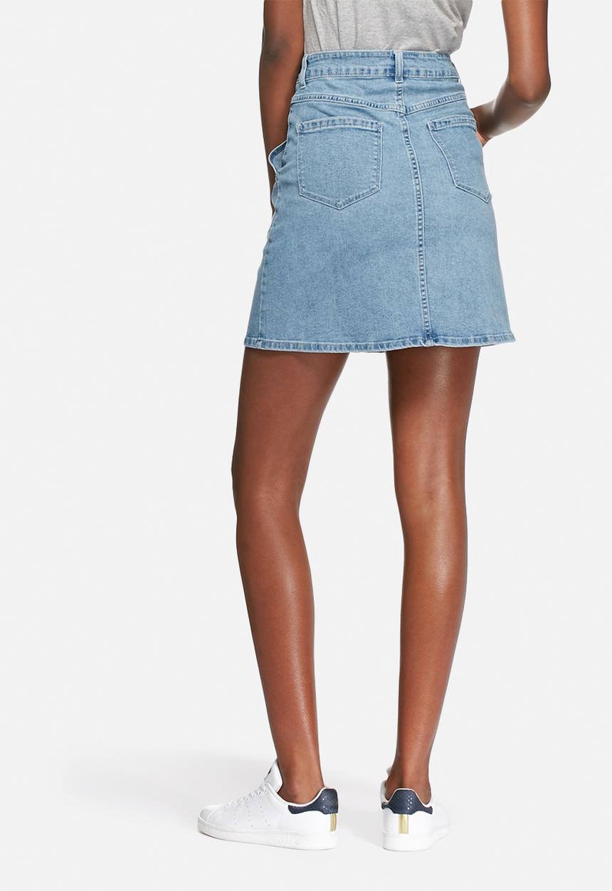 VILA - Lagos denim skirt