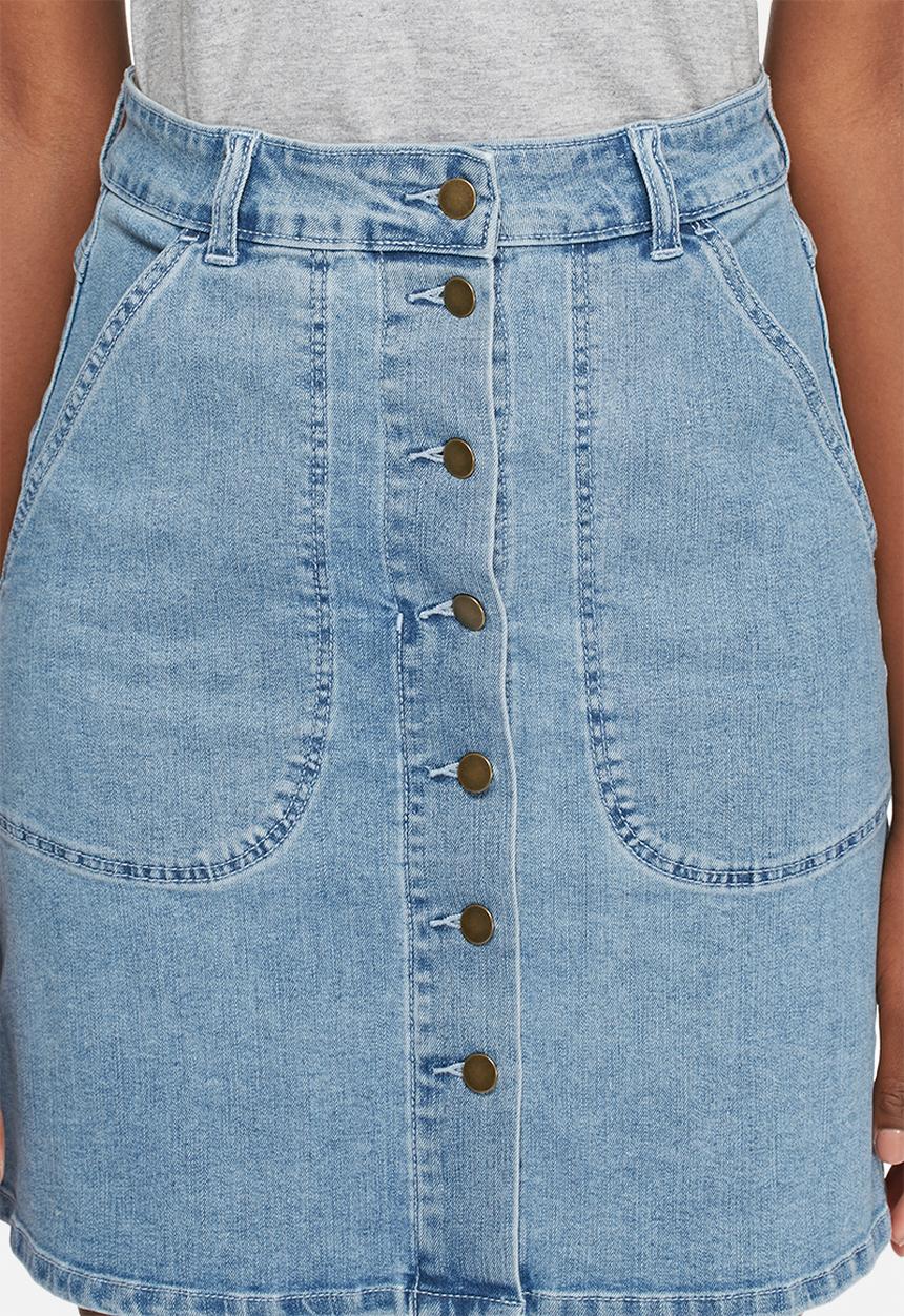 VILA - Lagos denim skirt
