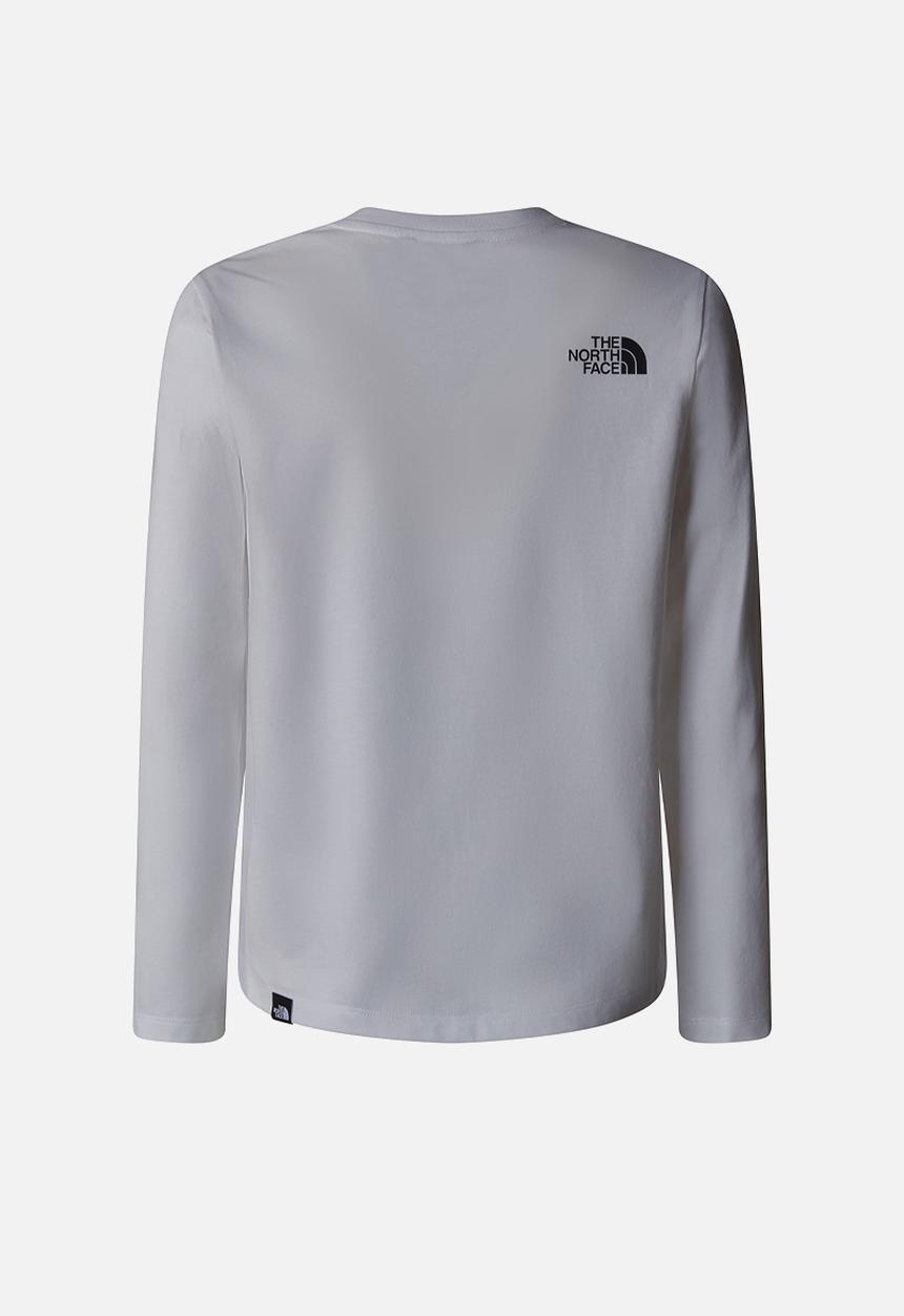 The North Face - Teen Easy Long sleeve Tee - White