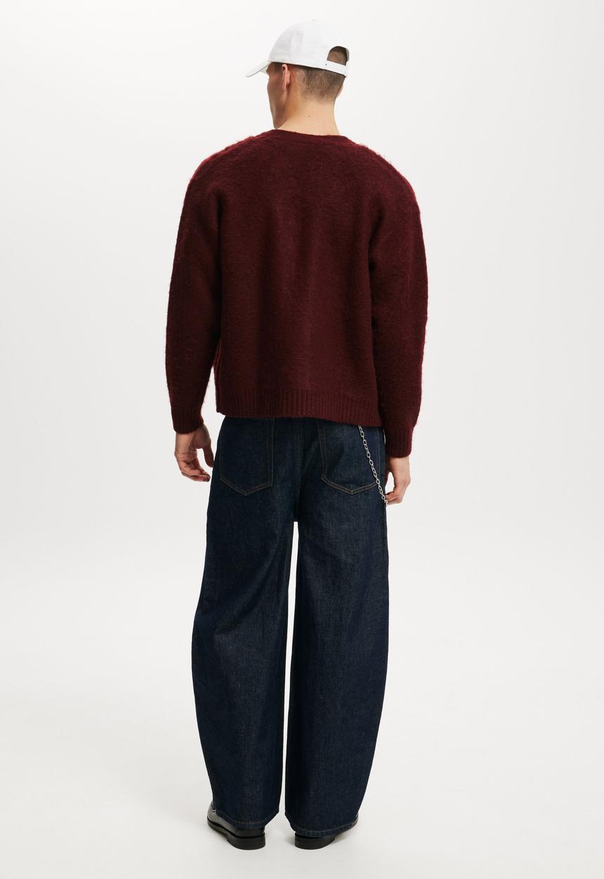 Cotton On - Baggy Balloon Jean - Pleat Shutter Blue