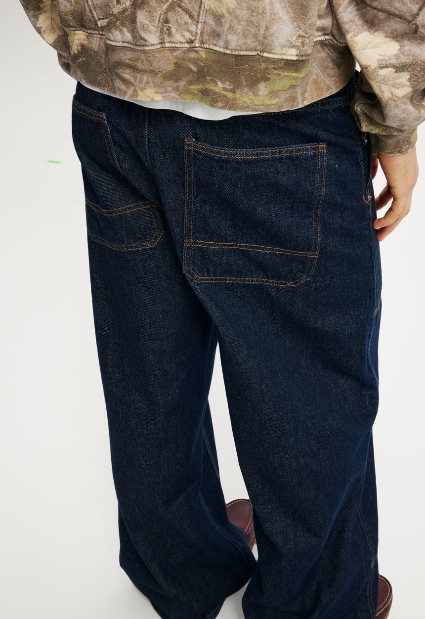 Cotton On - Super Baggy Balloon Jean - Carpenter Shutter Blue