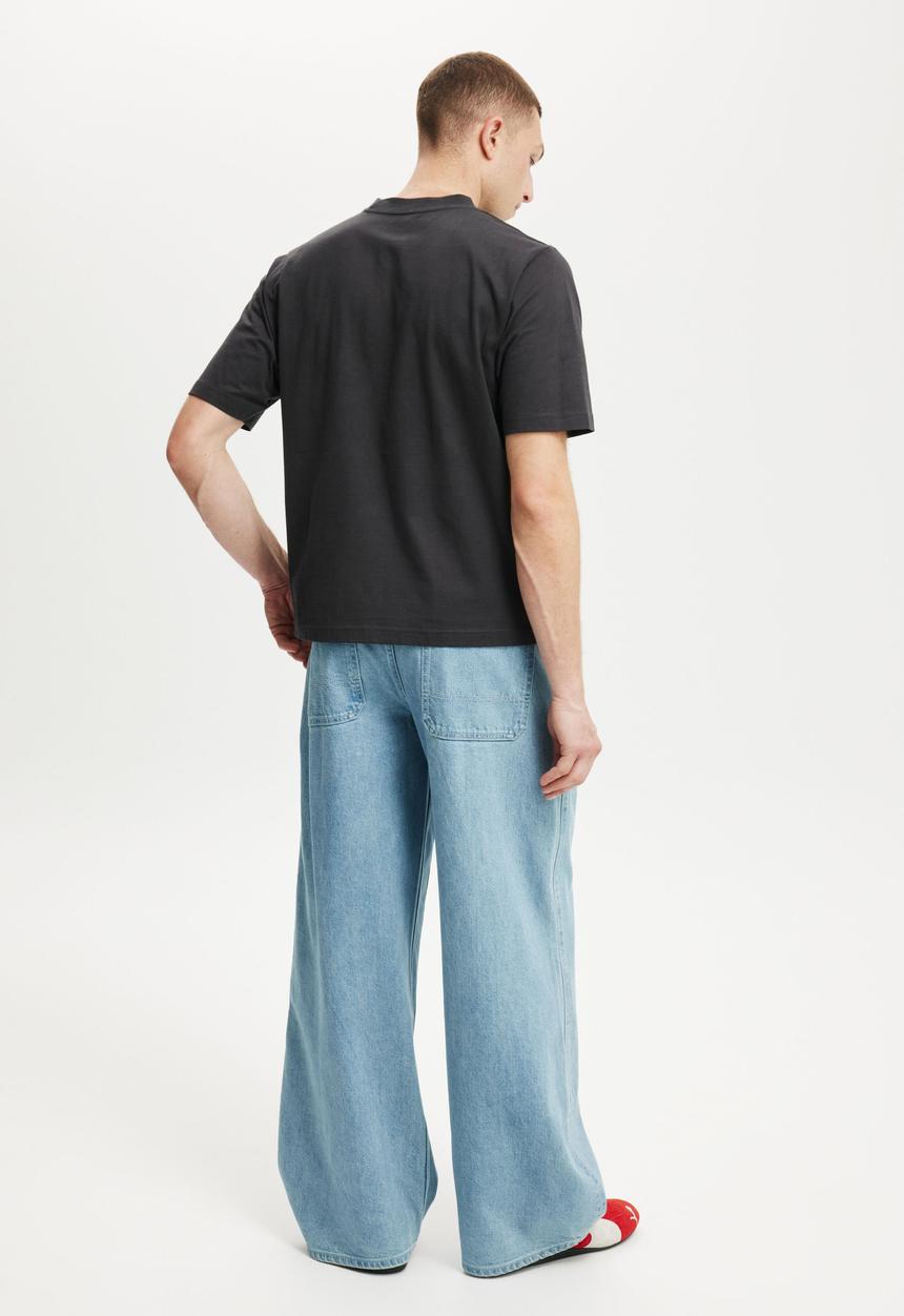 Cotton On - Super Baggy Balloon Jean - Carpenter Sports Blue