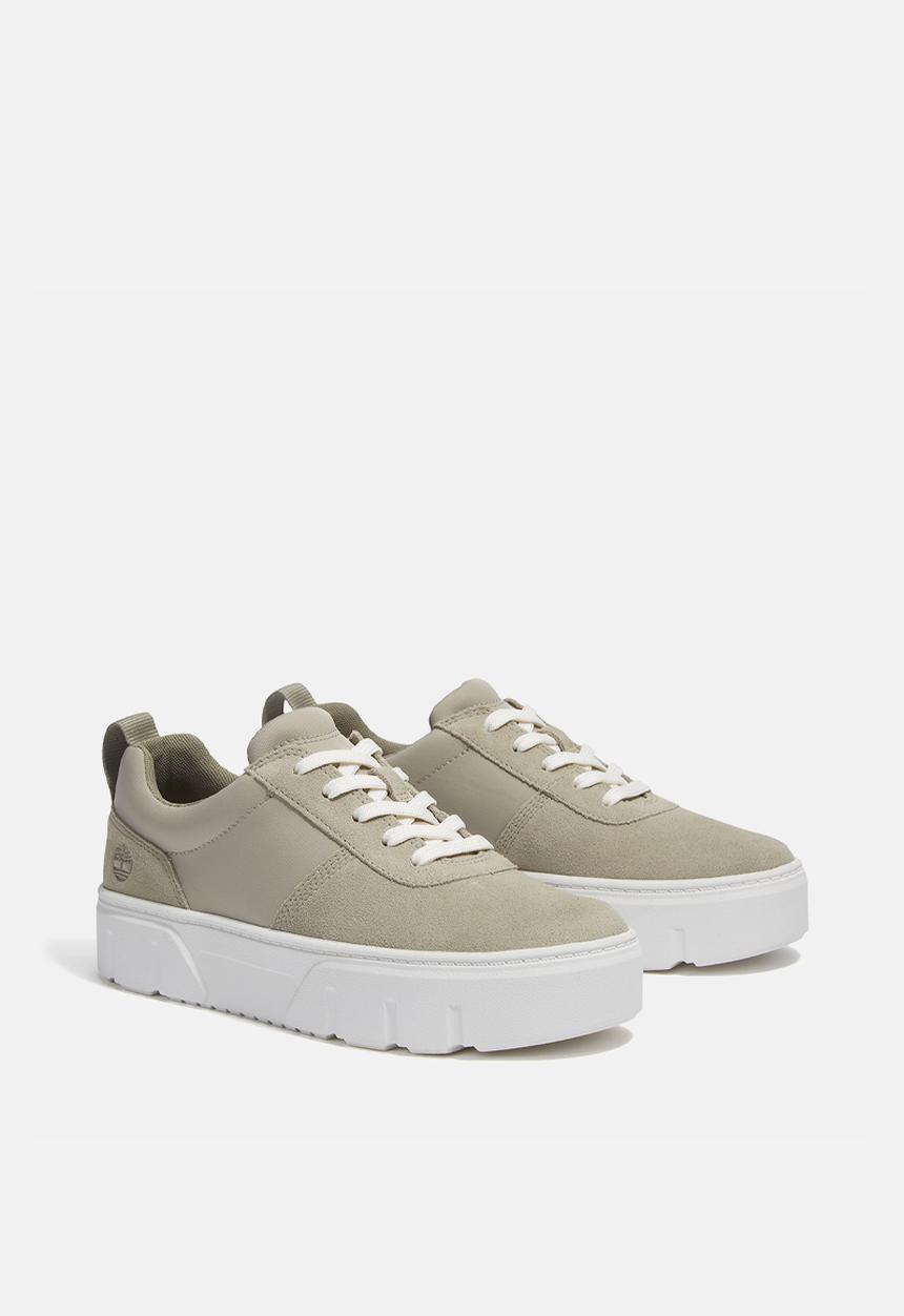 Timberland - Laurel court low lace up sneaker - light taupe suede