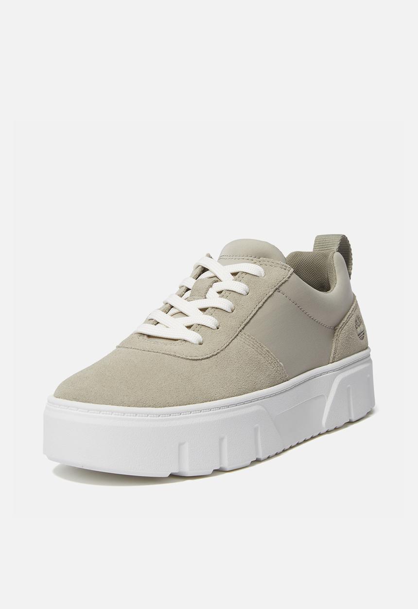 Timberland - Laurel court low lace up sneaker - light taupe suede