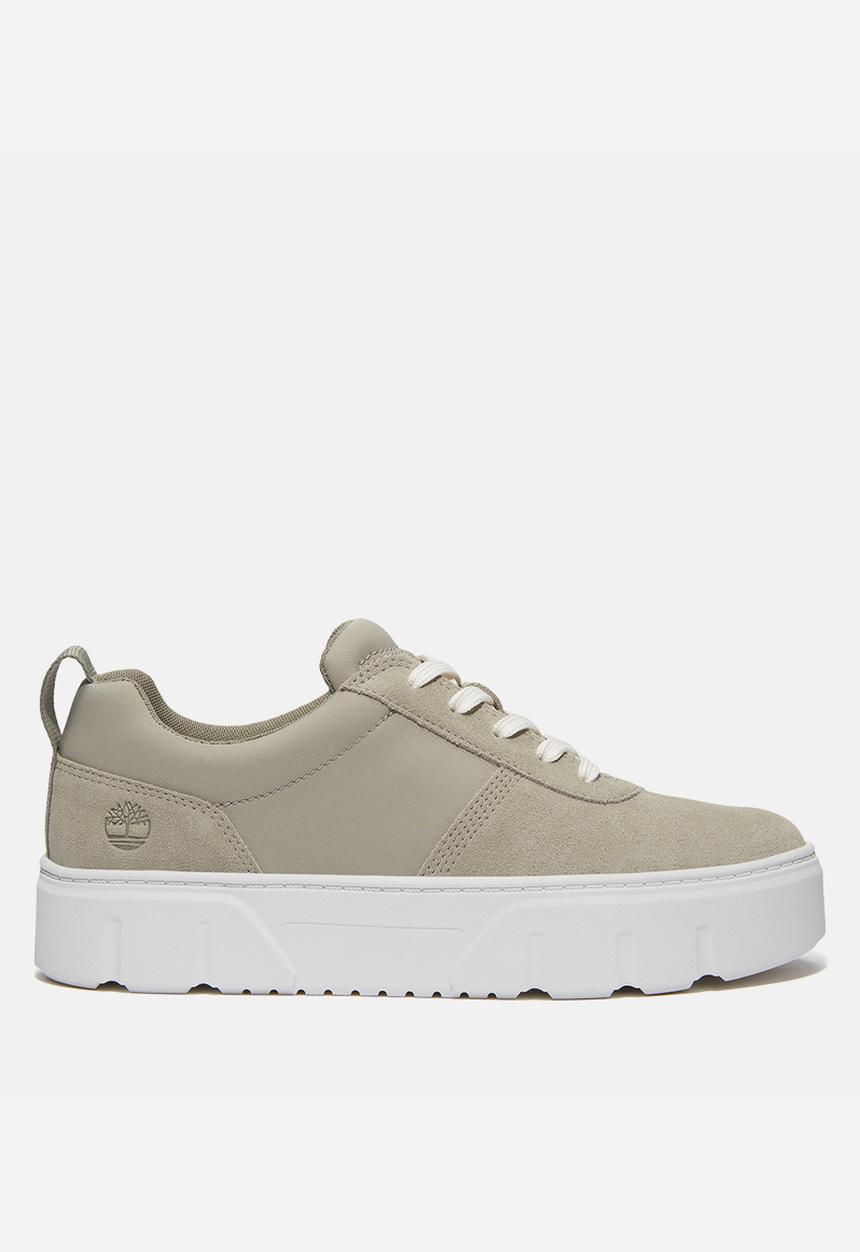 Timberland - Laurel court low lace up sneaker - light taupe suede