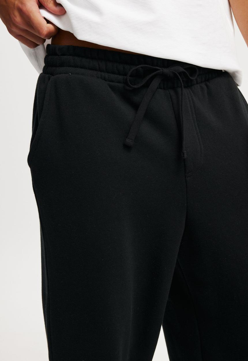 Cotton On - Super Baggy Track Pant - Black