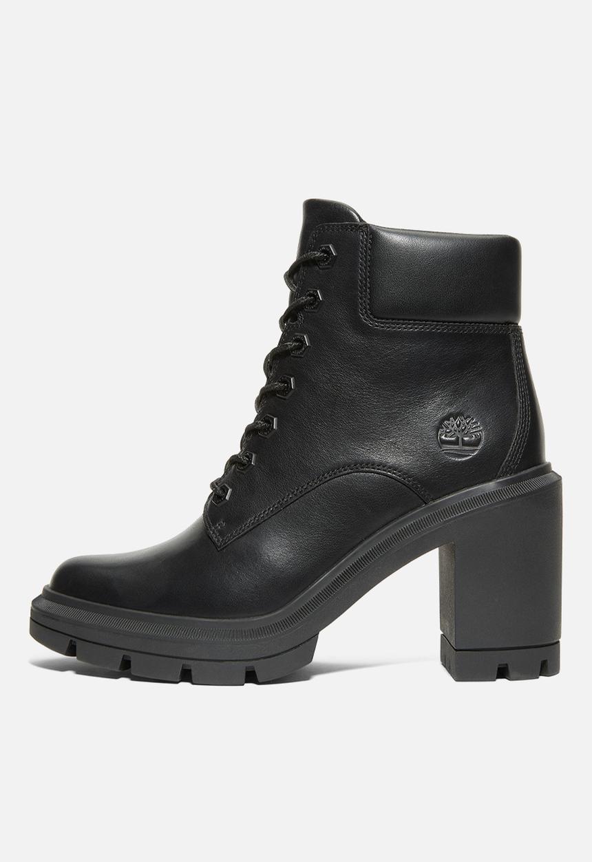 Timberland - Allington leather lace up boot - jet black