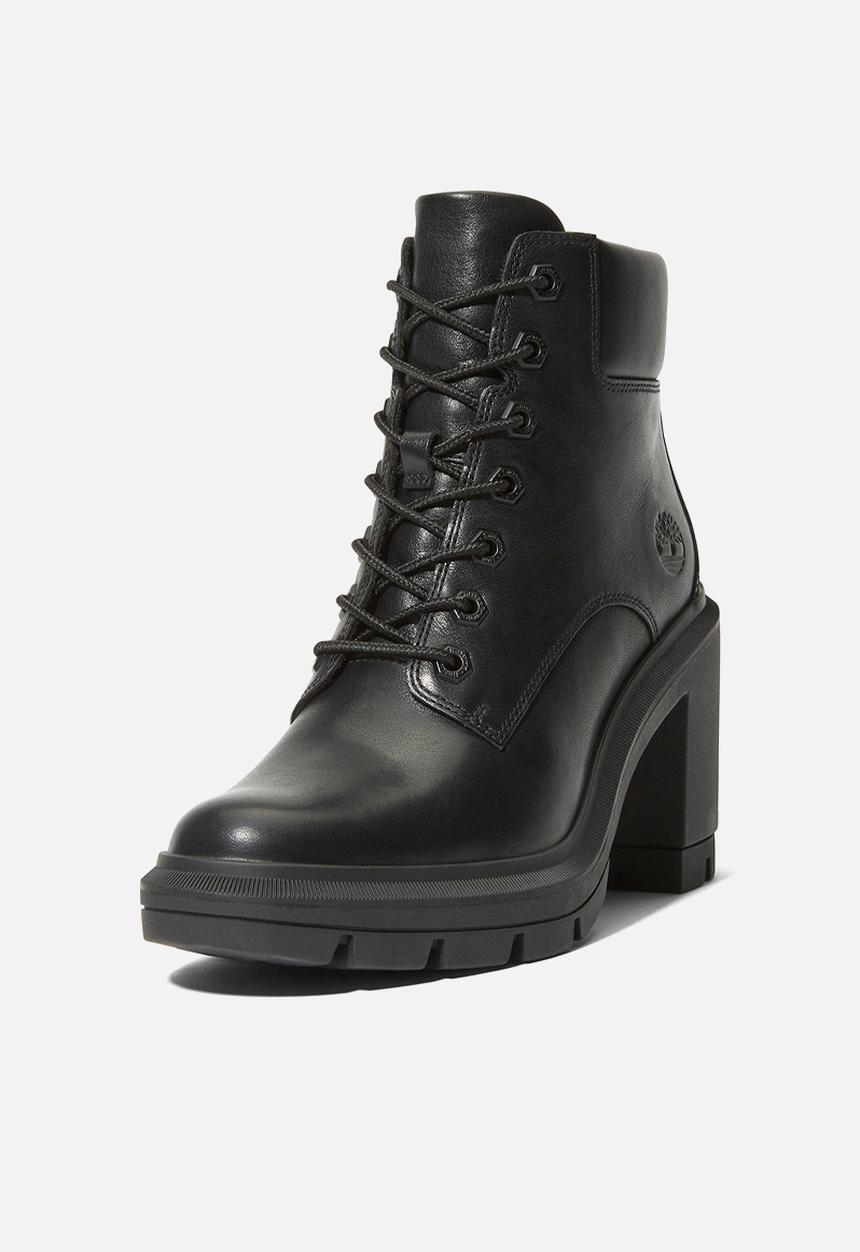 Timberland - Allington leather lace up boot - jet black