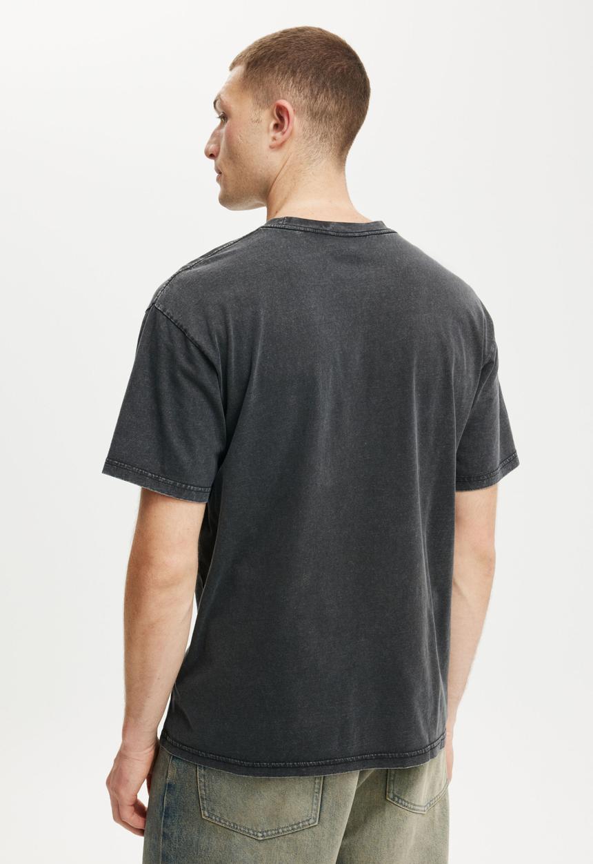 Cotton On - Loose Fit Michelin T-Shirt - Lcn Mic Black/Michelin - Logo