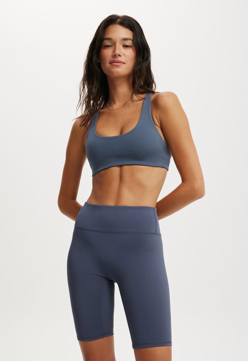 Cotton On - Bondi Everyday Mid Length Bike Short - Folkstone Grey