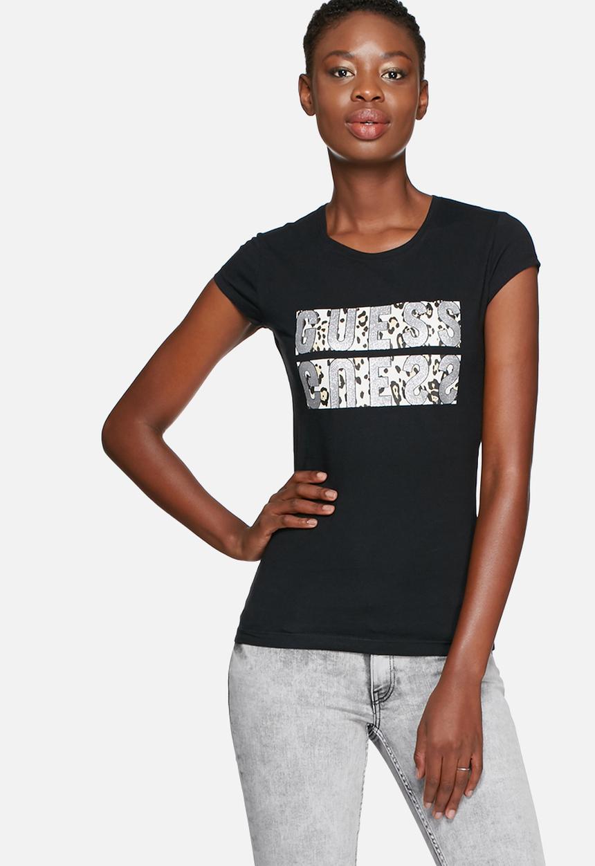 GUESS - Mirror leopard tee 