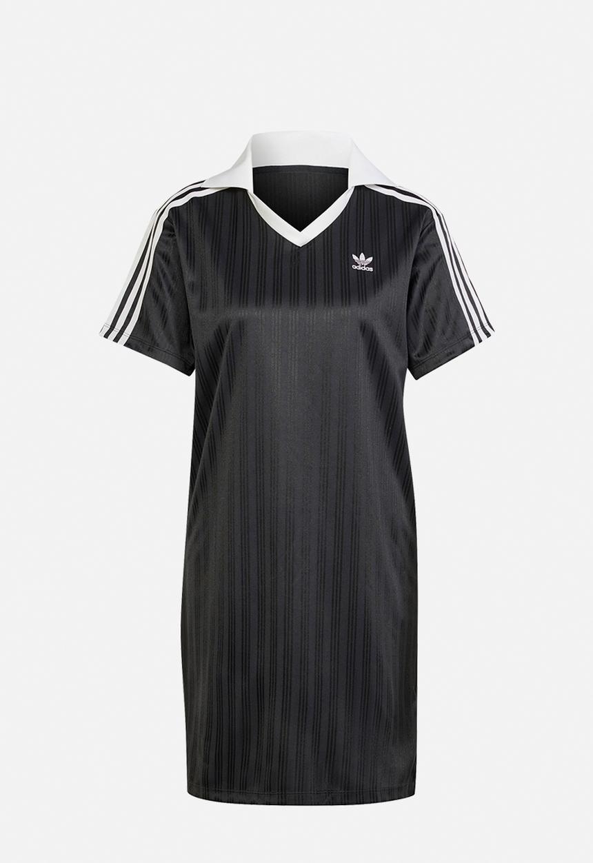 adidas Originals - Plus V-Neck Ss Dress - black