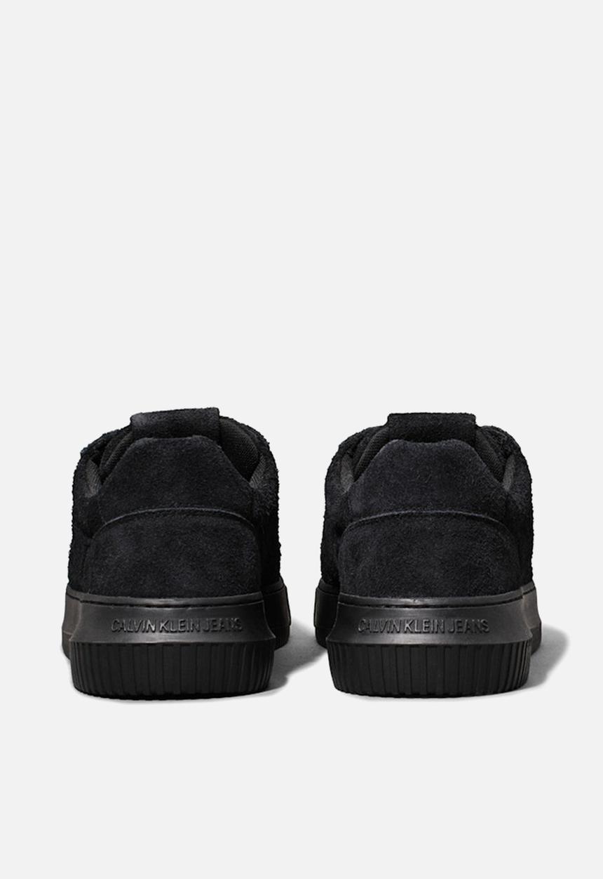 Calvin Klein - Chunky cupsole low suede - triple black