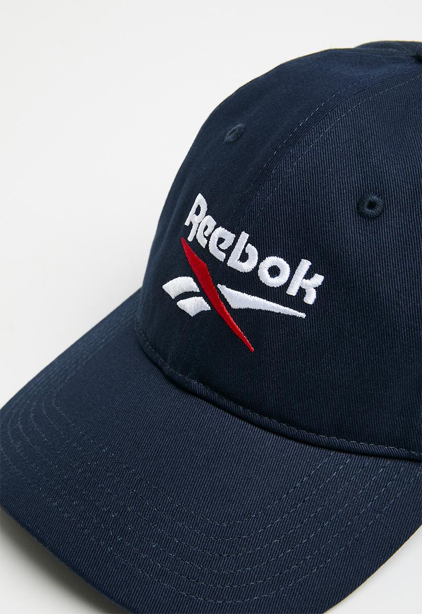 Reebok - Reebok Stacked Logo Cap-Navy