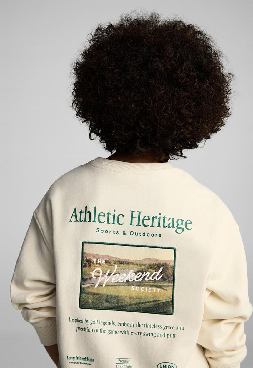 MANGO - Sweatshirt golf - natural white