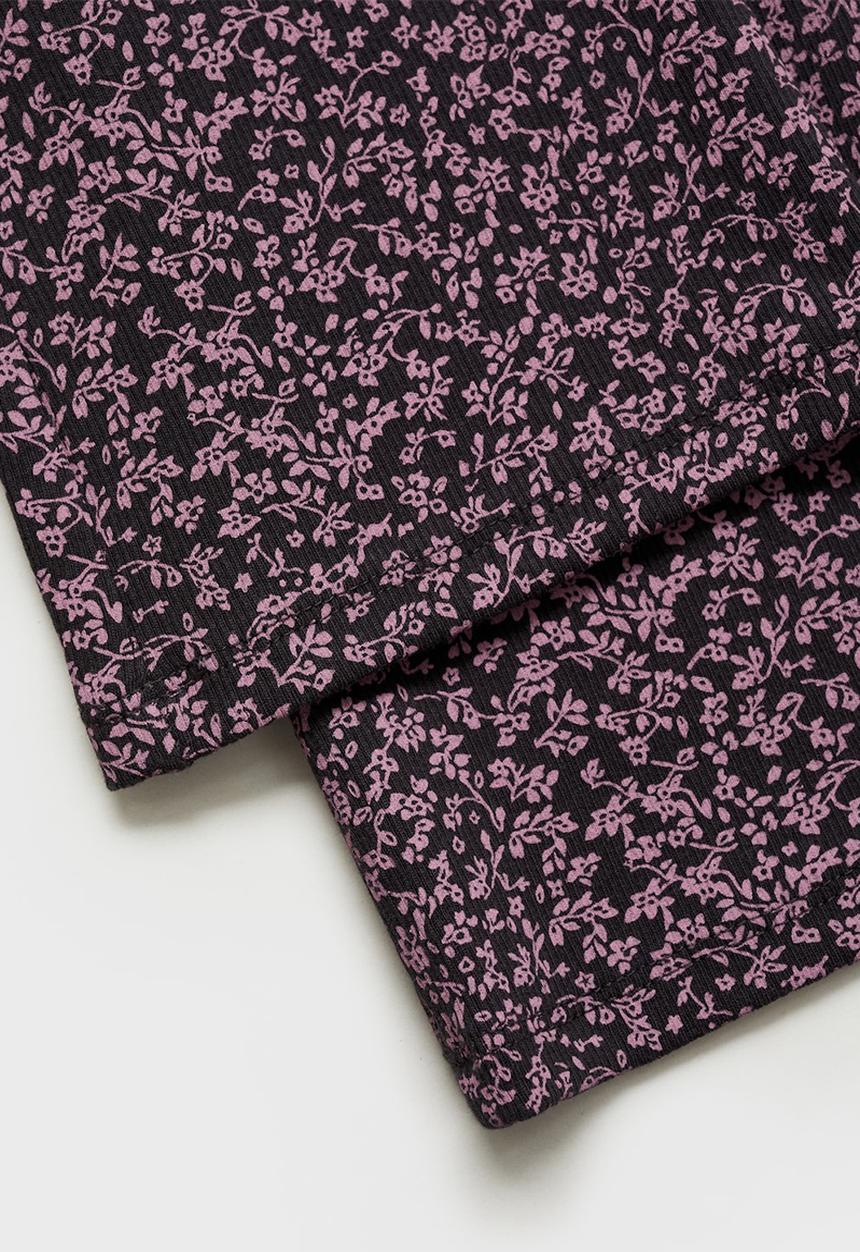 MANGO - Leggings planti2 - charcoal