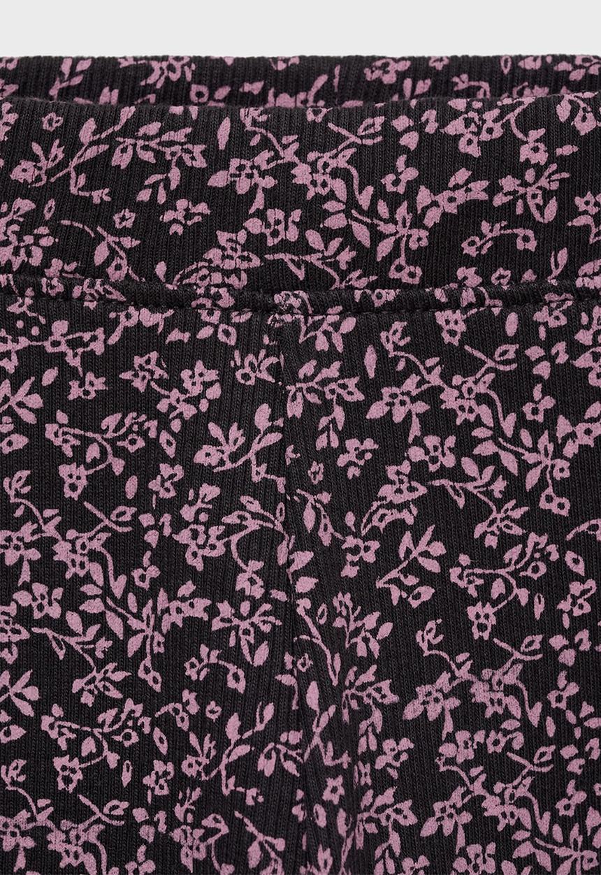 MANGO - Leggings planti2 - charcoal