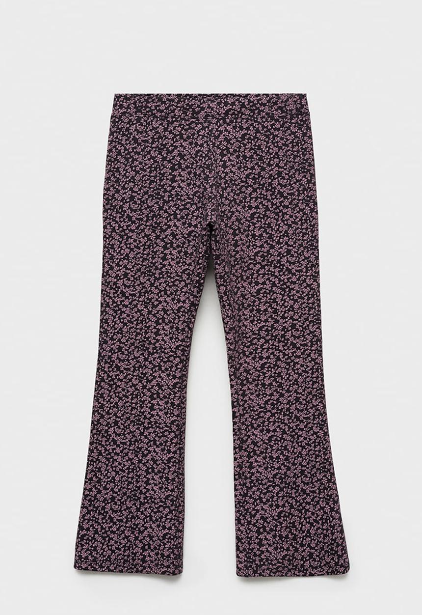 MANGO - Leggings planti2 - charcoal