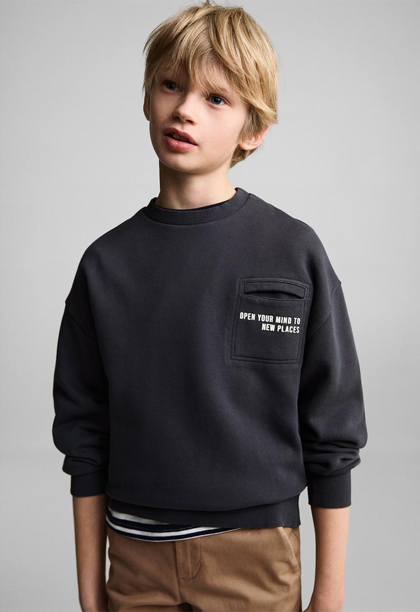 MANGO - Sweatshirt festival - dark grey