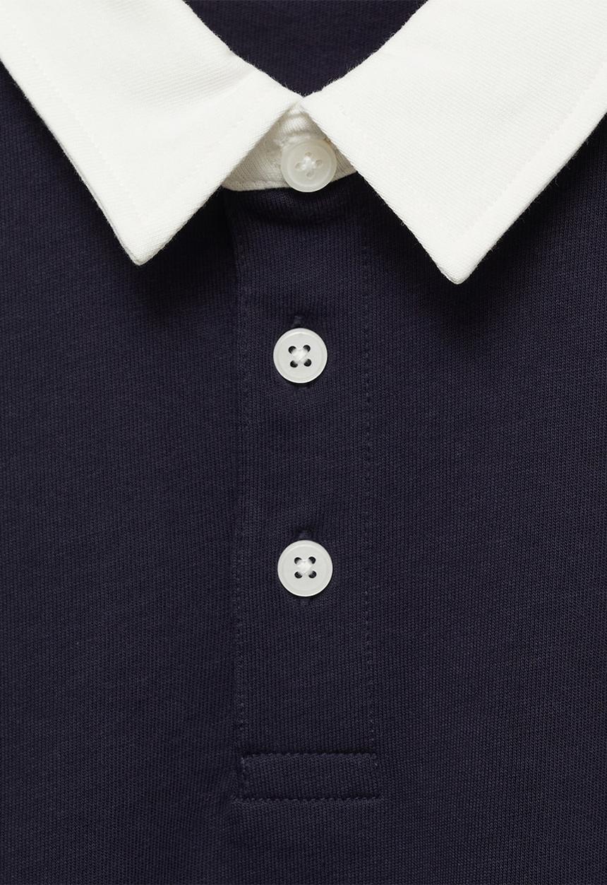 MANGO - Poloshirt join - navy