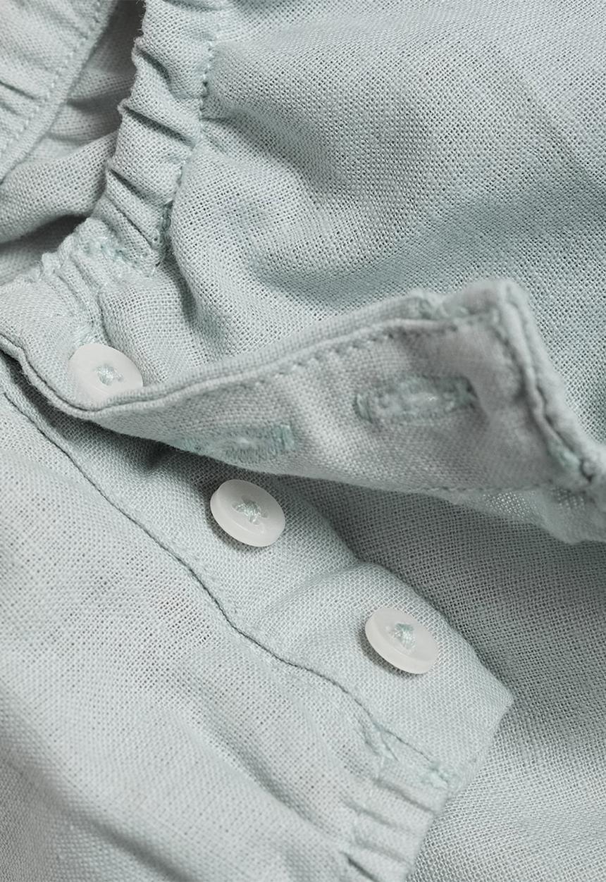 MANGO - Romper john - turquoise / aqua