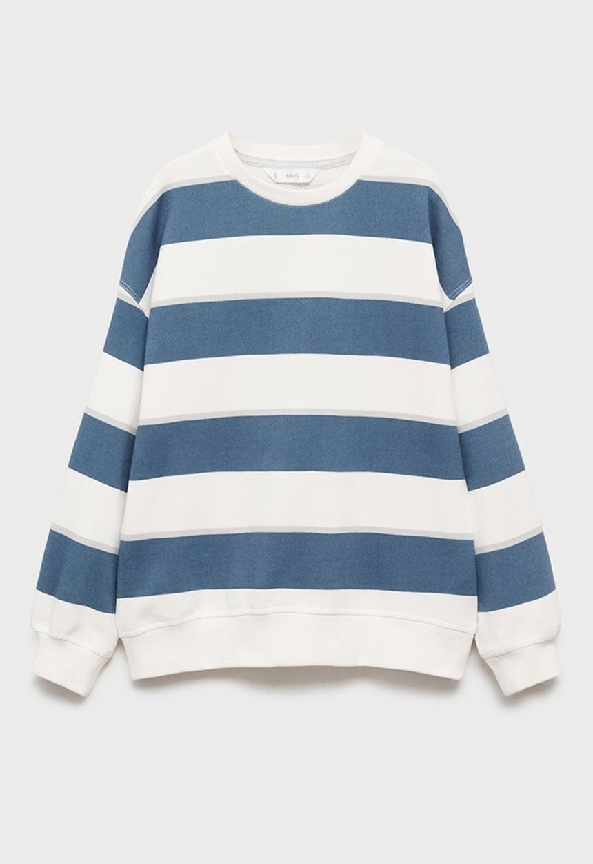 MANGO - Sweatshirt kodak - medium blue